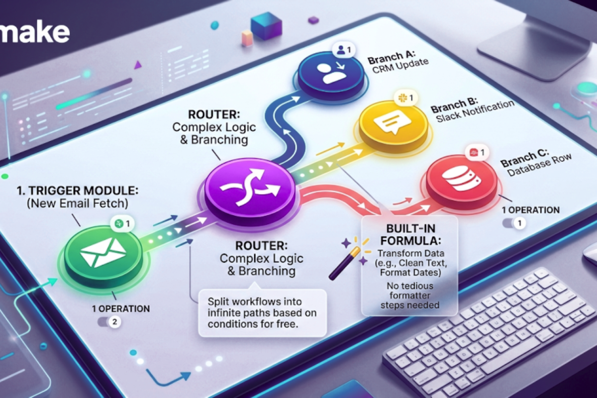 The Visual Automation Engine: What is Make.com and How to Use It.