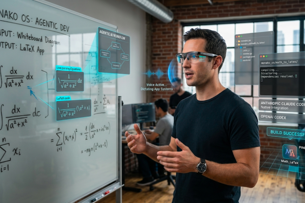 Coding in the Wild: How Monako Linux Glasses Are Replacing the Keyboard
