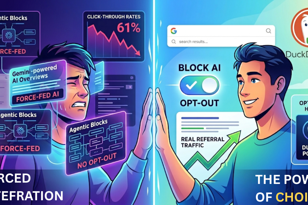 The AI Rebellion: Why Traffic Tripled to DuckDuckGo’s "No-AI" Search Page