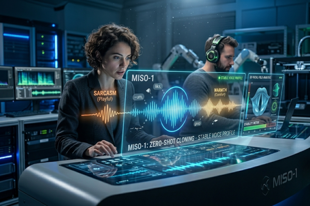 Blazing Fast and Deeply Emotive: Inside the Miso-1 Open-Source Voice Revolution